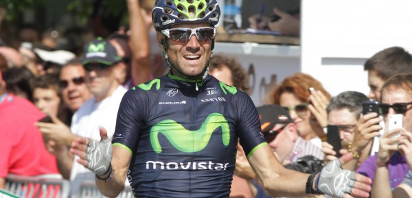 Valverde wint vijfde etappe in Catalonië, Porte nieuwe leider