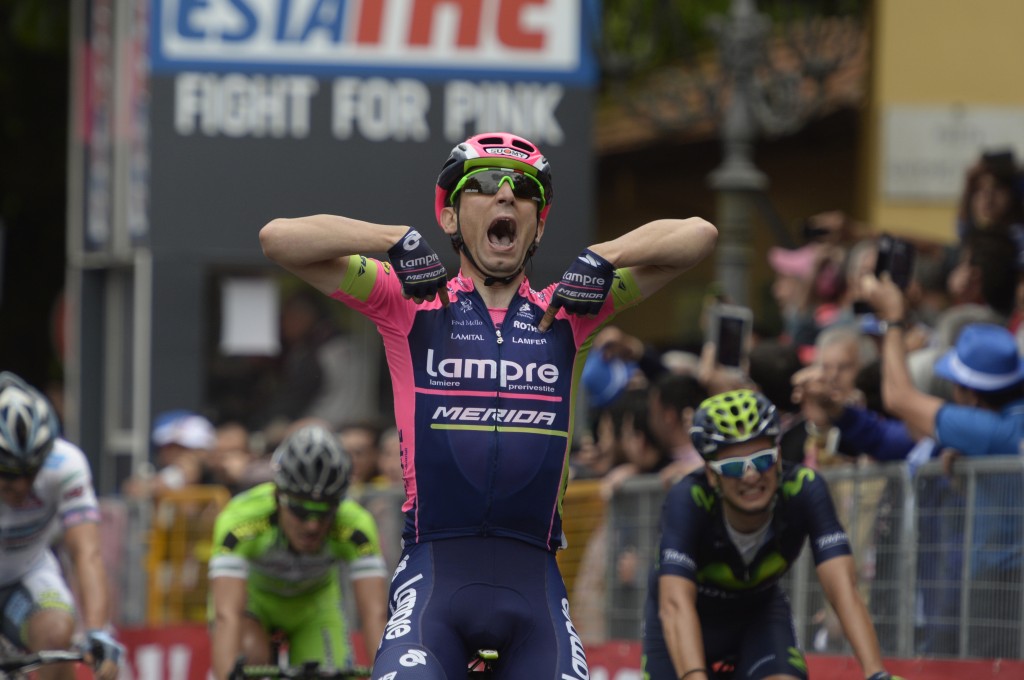 Giro 2015: Ulissi haalt zijn gram in langste Giro-etappe