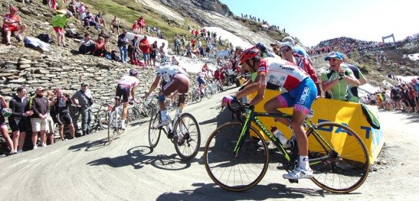 ‘Giro 2018 kent slotpassage in de Alpen, Colle delle Finestre blikvanger’