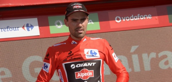 Vuelta 2015: Dumoulin berust in verloren rode trui