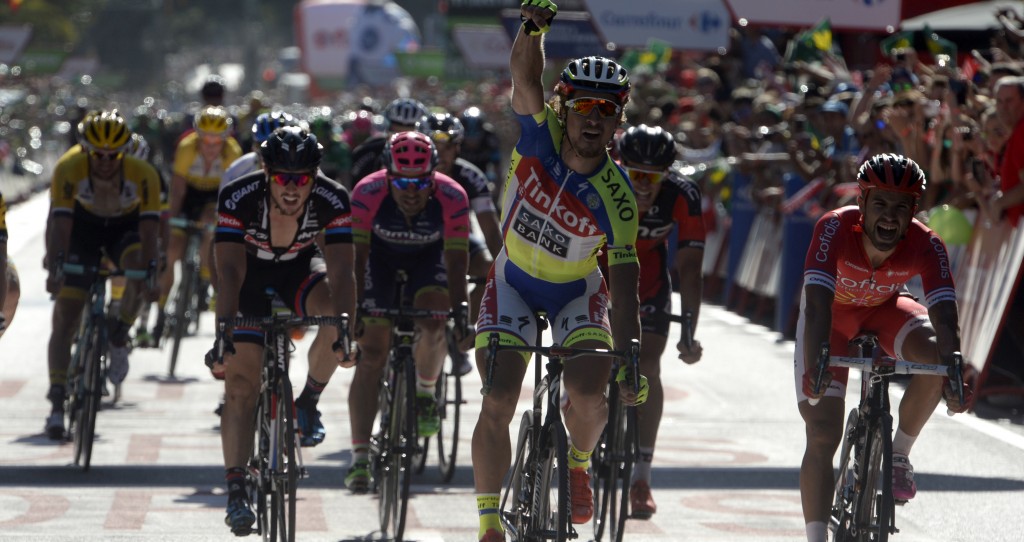 Vuelta 2015: Peter Sagan verlost zichzelf met sprintzege