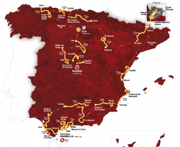 Vuelta 2015: Vooruitblik op het parcours van de 70ste Vuelta