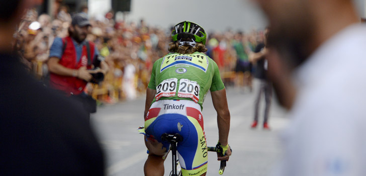 Peter Sagan verlaat Vuelta