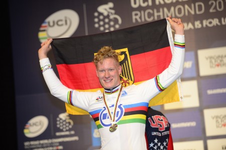 WK 2015: Duitser Leo Appelt wereldkampioen tijdrijden bij junioren