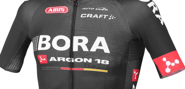 Bora-Argon 18 voegt Duits vlaggetje toe aan shirt