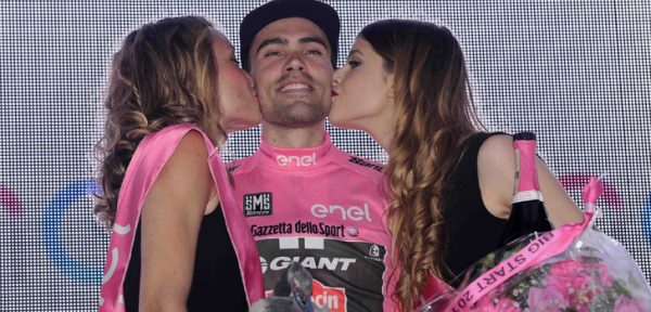 Giro 2016: Tom Dumoulin grijpt eerste roze trui in Apeldoorn