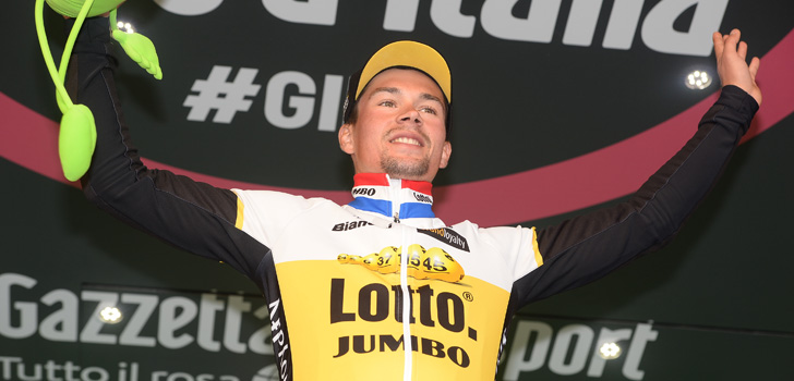 Primoz Roglic trekt na Giro als kopman naar Ronde van Polen
