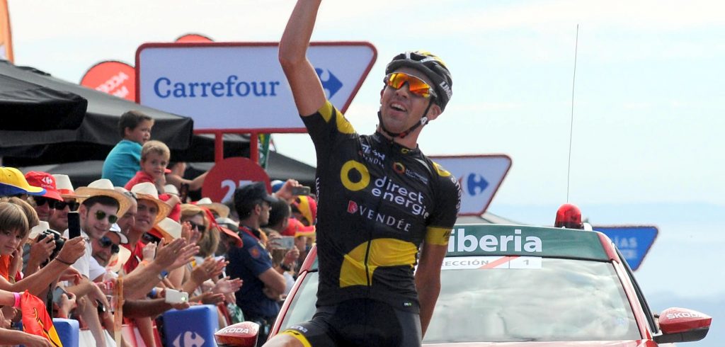 Vuelta 2016: Calmejane beste vluchter, opnieuw tijdverlies Kruijswijk