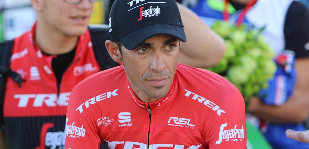 Contador komt met de schrik vrij in Baskenland