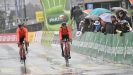 Tweede etappe Ronde van Romandië ingekort vanwege slecht weer