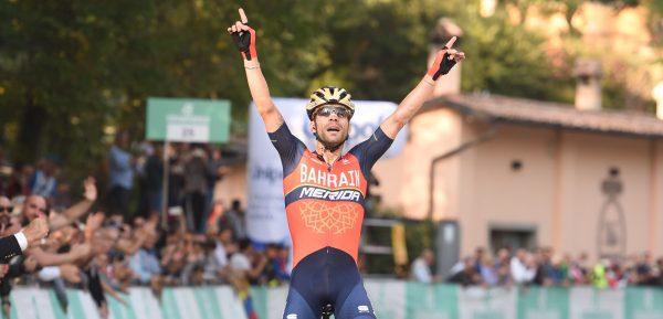 Bahrain Merida heerst in Giro dell’Emilia: Visconti zegeviert na solo, Nibali tweede