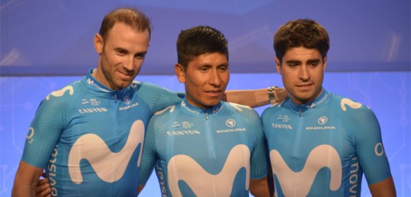 Quintana, Valverde en Landa samen in Tour de France