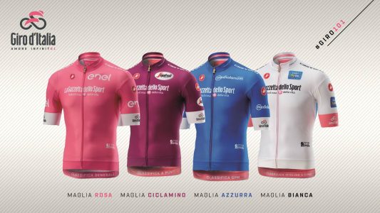RCS en Castelli presenteren leiderstruien Giro d’Italia