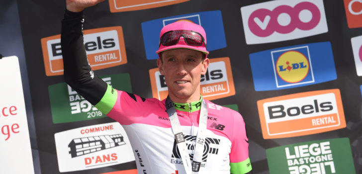 Woods na tweede plaats in Luik-Bastenaken-Luik: “Voel me eindelijk weer wielrenner”