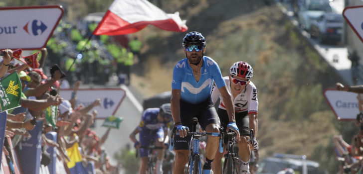 Winnende Alejandro Valverde: “Verrast, maar eigenlijk ook weer niet”