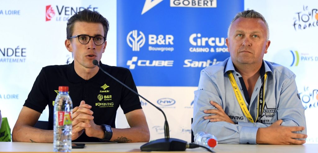 Wanty-Gobert-teammanager Bourlart: “Ooit willen we de stap maken naar de WorldTour”