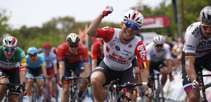 Jasper Philipsen uitgeroepen tot winnaar in Tour Down Under na diskwalificatie Caleb Ewan