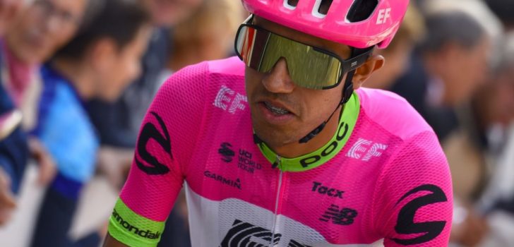 EF Education First mikt op Martinez in Colombia