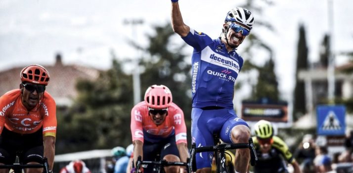 Volg hier de derde etappe van Tirreno-Adriatico 2019