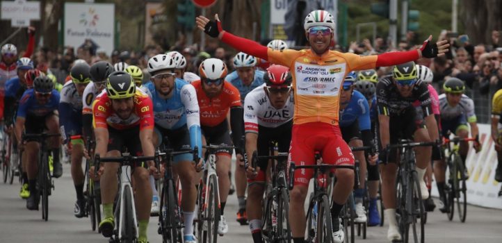 Manuel Belletti sprint naar de zege in Giro di Sicilia