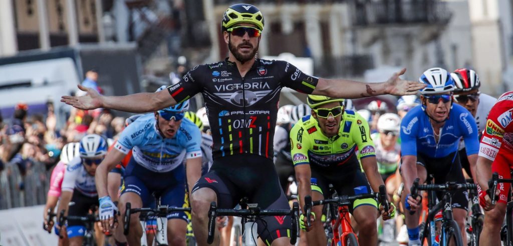 Stacchiotti spurt naar ritzege in openingsrit Giro di Sicilia