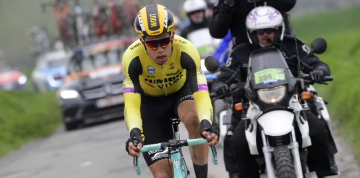 Wout van Aert staat achter tactiek Jumbo-Visma in Parijs-Roubaix