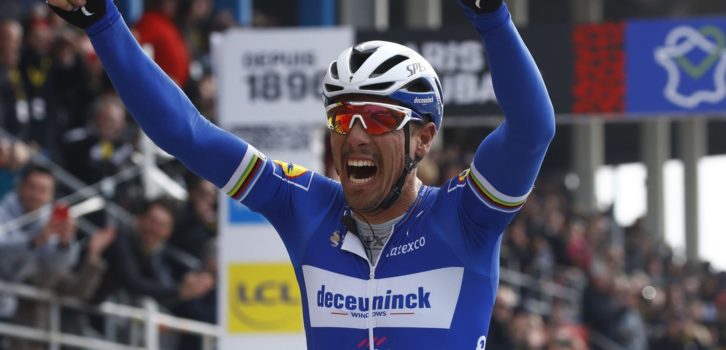 Gilbert neemt revanche in Parijs-Roubaix: “Dit is een enorme opluchting”