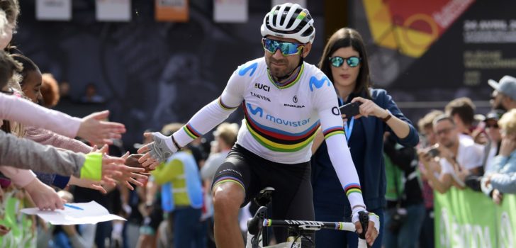 Giro 2019: Alejandro Valverde verschijnt niet aan de start
