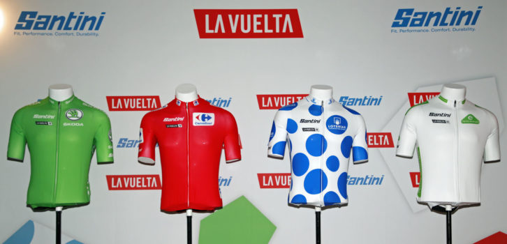 Santini doet leiderstruien Vuelta a España 2019 uit de doeken