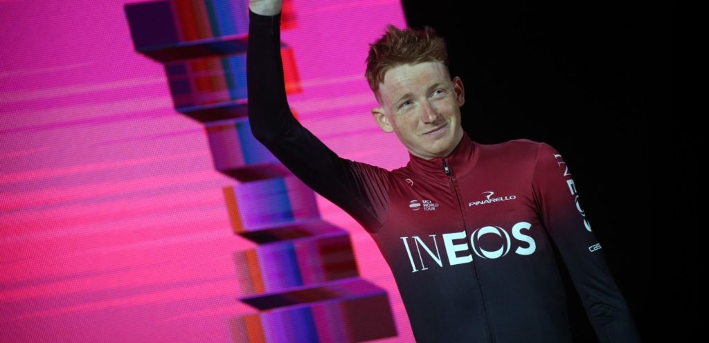 Giro 2019: Geoghegan Hart breekt sleutelbeen bij valpartij