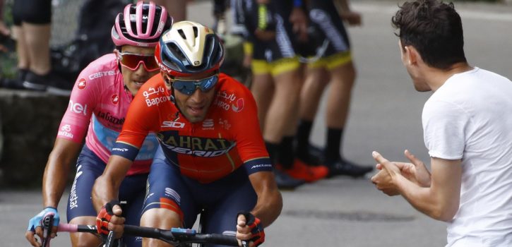 Vincenzo Nibali: “Richard Carapaz domineert de Giro op dit moment”