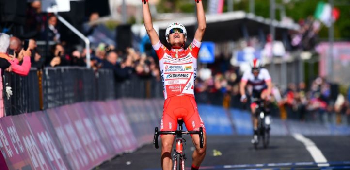 Giro 2019: Masnada boekt eerste Italiaanse ritzege, Conti pakt het roze
