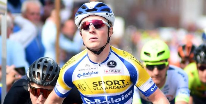 Ruddervoorde: Sasha Weemaes veegt de nul voor Sport Vlaanderen-Baloise weg