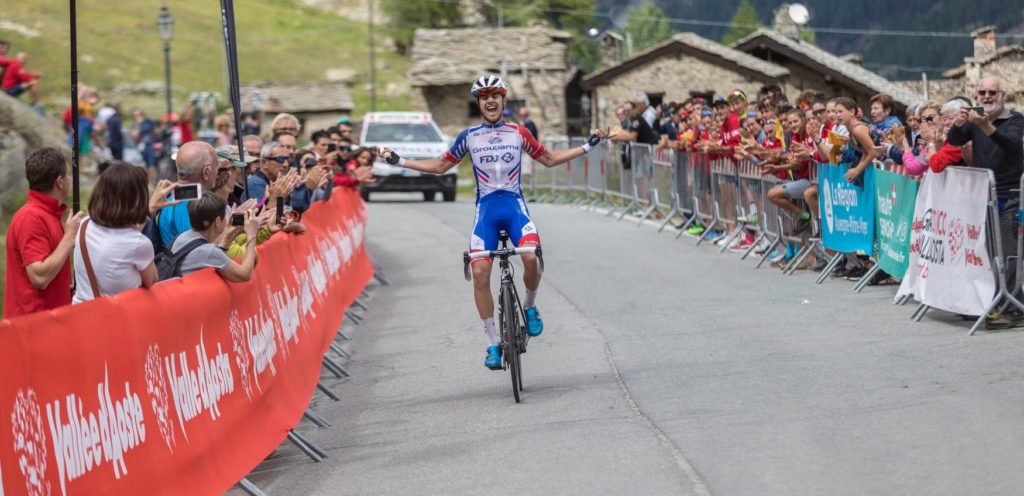 Kevin Inkelaar soleert naar de zege in Giro Valle d’Aosta