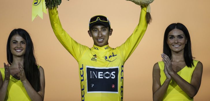 Egan Bernal mikt in 2022 op Tour de France