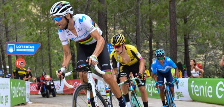 Vuelta 2019: Valverde hoopt verlies op Roglic te beperken in tijdrit