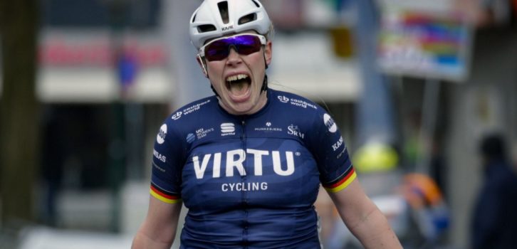 Nu wel winst voor Mieke Kröger in Lotto Belgium Tour
