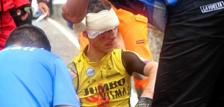 Vuelta 2019: Tony Martin geeft op na zware valpartij