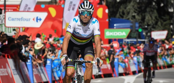 Vuelta 2019: Valverde hoopt geen last te hebben van pols