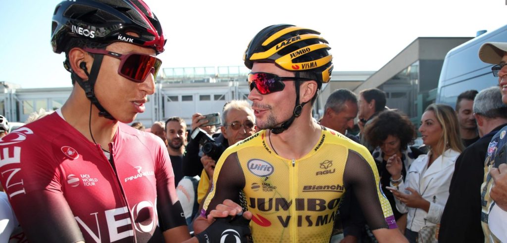 Primoz Roglic draagt zege in Giro dell’Emilia op aan ploeggenoten