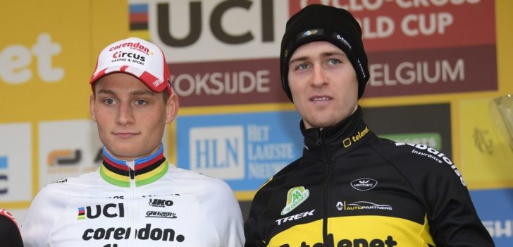 Aerts en Van der Poel spelen haasje-over in UCI-ranking