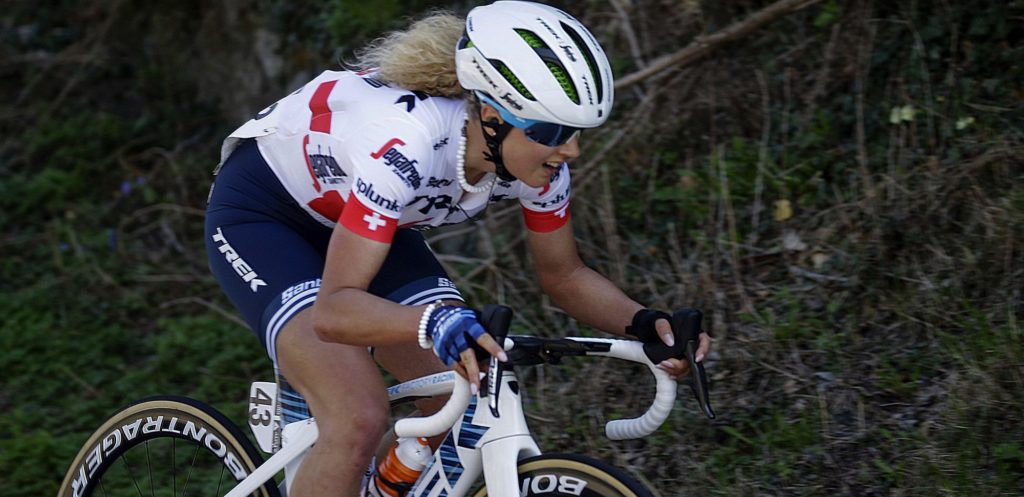 Jolanda Neff zit weer op de fiets na zware crash