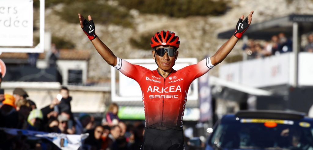 Nairo Quintana domineert op flanken van de Mont Ventoux in Provence
