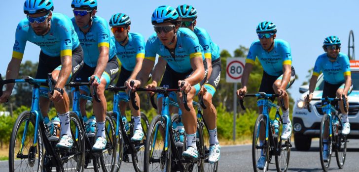 Astana wint virtuele Giro d’Italia