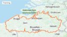 Ultrafietser Maxim Pirard rijdt 1001 (!) kilometer om Vlaanderen