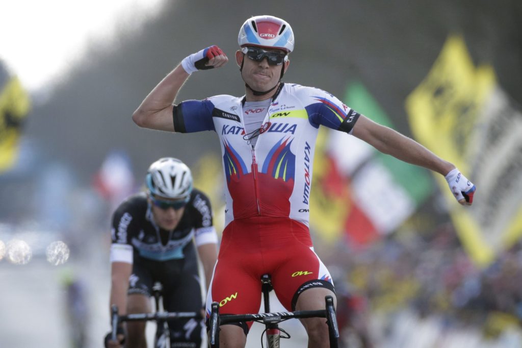 Alexander Kristoff wint de Ronde van Vlaanderen 2015 men elite worldcup