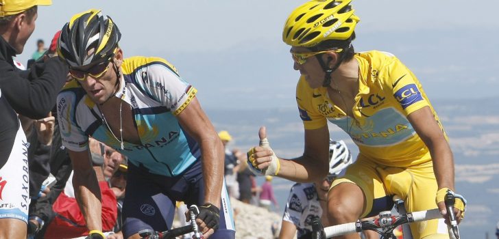 Contador over de rivaliteit met Armstrong in de Tour 2009: “Don’t fuck with me, zei hij”