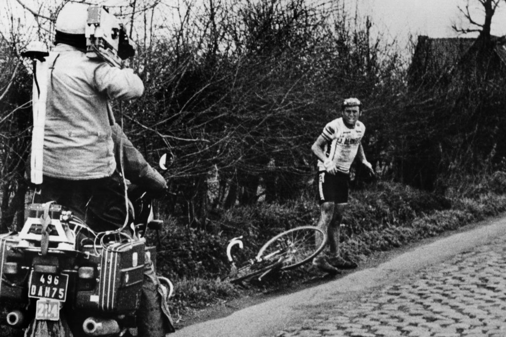 Hennie Kuiper in Parijs-Roubaix 1983