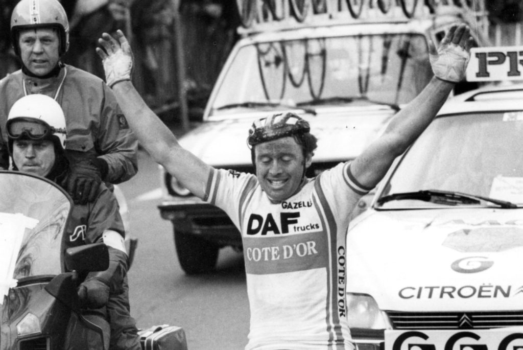 Hennie Kuiper wint de Ronde van Vlaanderen 1981