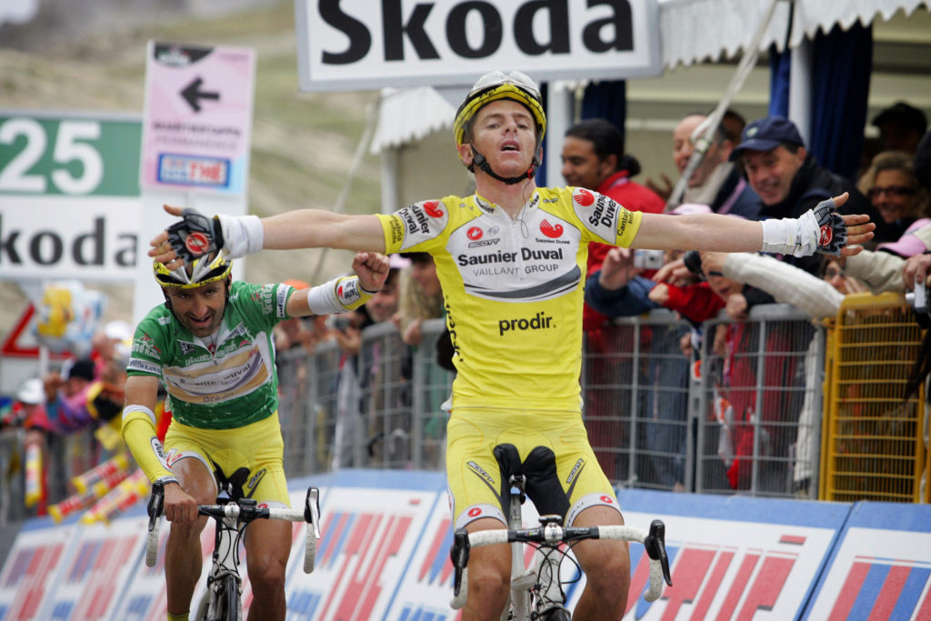 Giro 2007 Riccardo Ricco Tre Cime di Lavaredo 